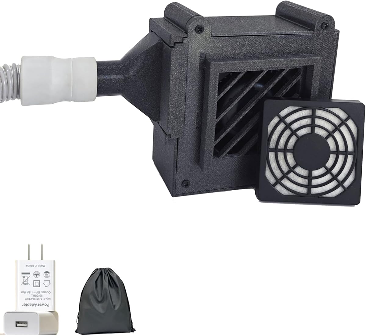 CPAP Hose Dryer with Timer, Fast Drying for 22mm CPAP/BIPAP Tubes, USB-Powered with Air Filter, Compact & Lightweight