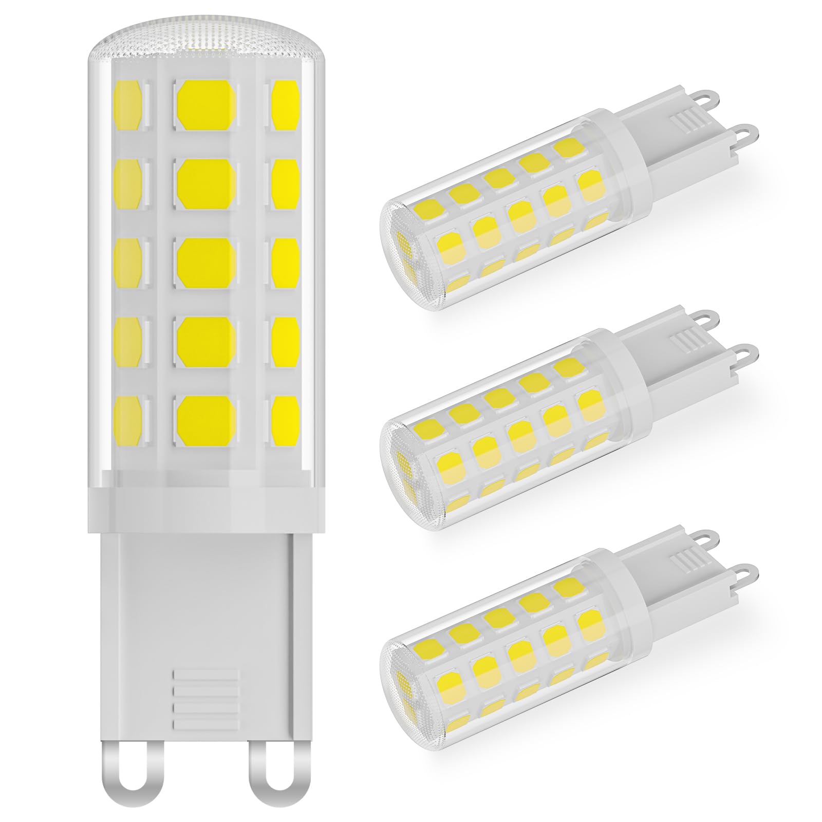 VIIVUU Ampoule G9 LED, 4W Equivalent 40W Halogen Blanc Froid