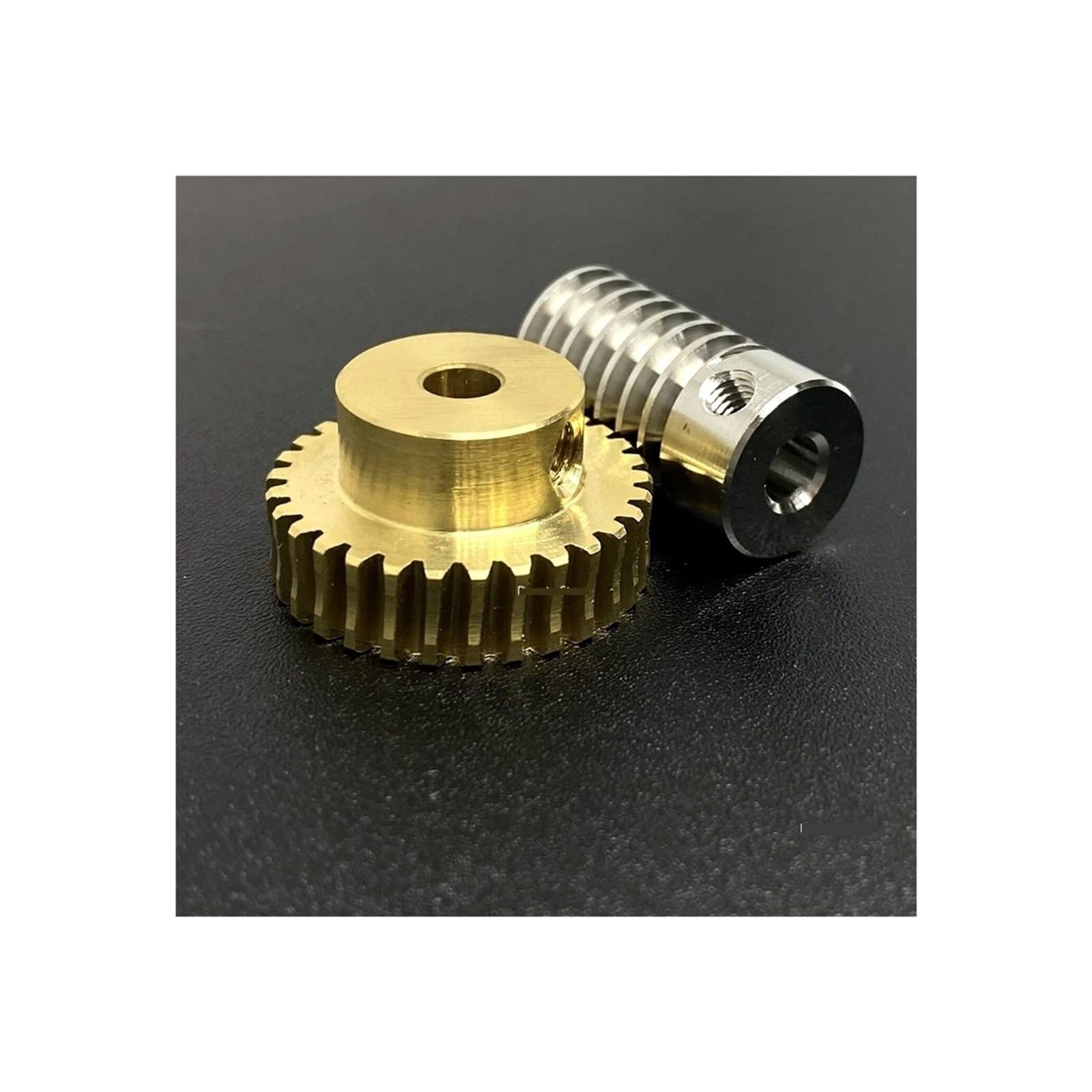 0,8 M 304 Edelstahl Schneckenrad Messinggetriebe Turbine Schneckenradsatz 1:20/30/40/50/60 Zähne Industriezubehör 1 Satz (Color : Worm 8mm, Size : 50 Teeth-10mm)