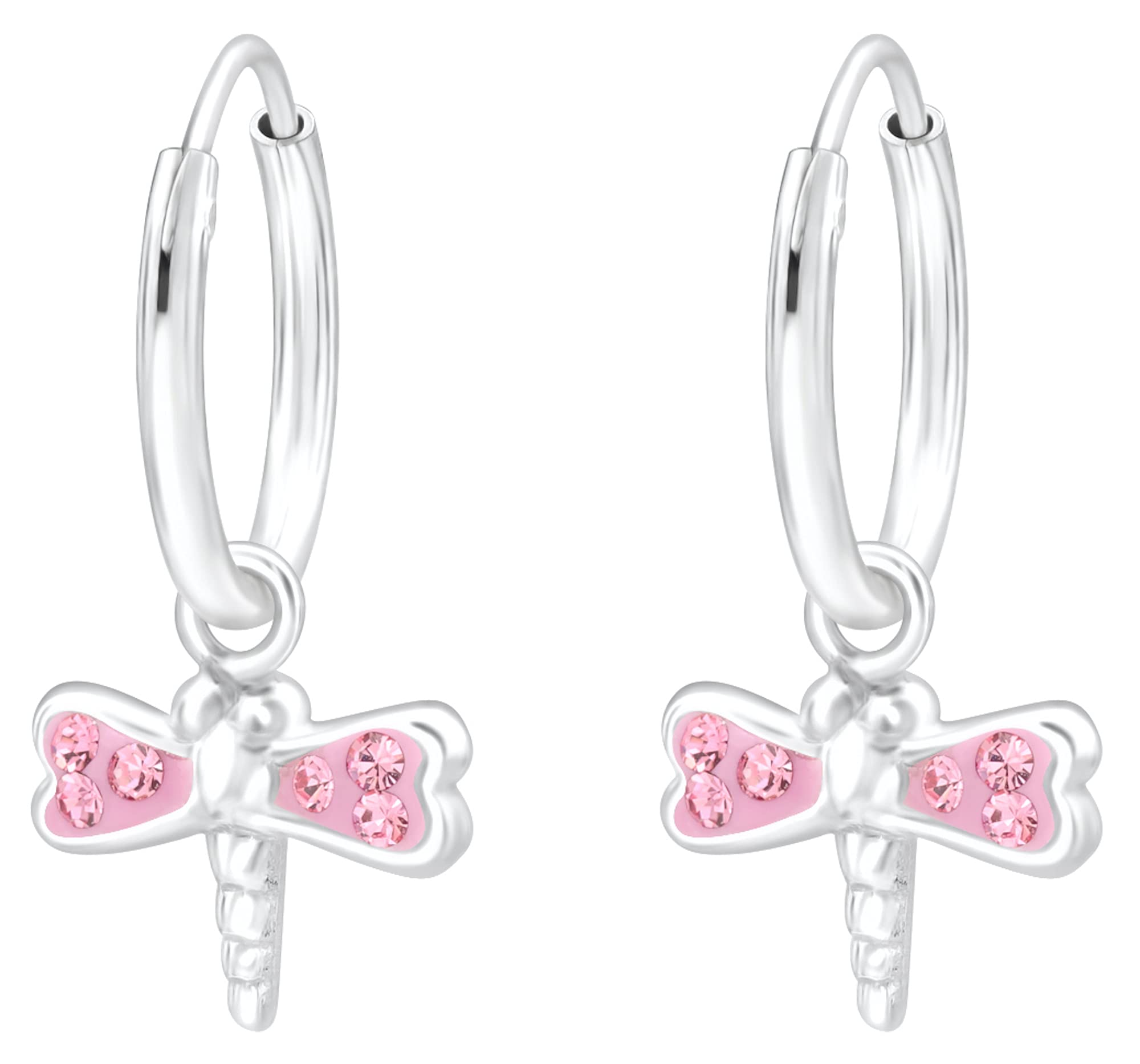 See full amazon price history chart for Aww So Cute 92.5-925 Sterling Silver Crystal Dragonfly Hoop Earrings for Kids And Girls Pure Silver (ER1274) Aww So Cute 92.5-925 Sterling Silver Crystal Dragonfly Hoop Earrings for Kids And Girls Pure Silver (ER1274) (B0983SQXG2) Amazon Price History, Amazon Price Tracker