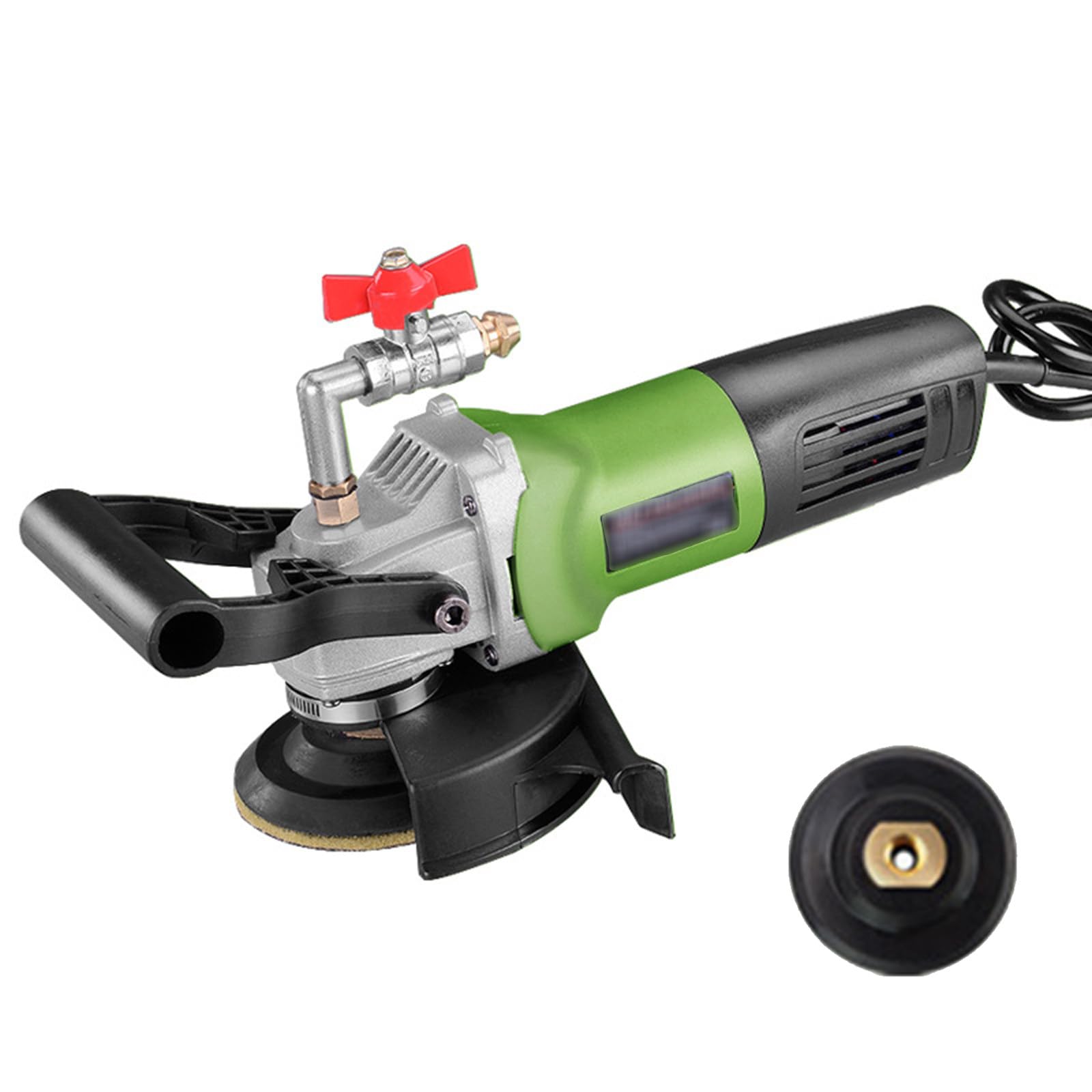 Lucidatrice per Pietre a iniezione d'Acqua, lucidatrice elettrica per Pietre a Umido 800 W, Velocità Al Minimo 700-3000 Giri/min, 6 velocità Regolabili, per Marmo, Granito e Pietra Package2