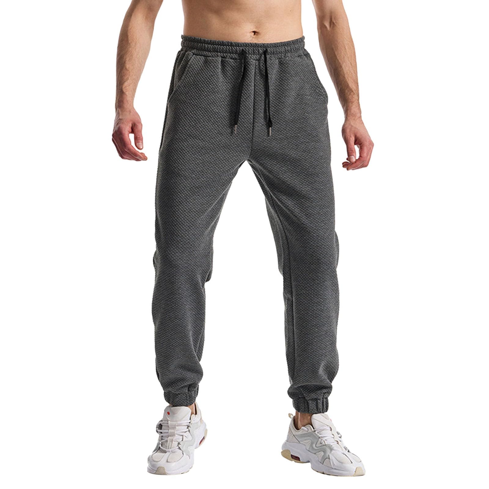 Generico Pantaloni della Tuta da Uomo,Pantaloni Casual Estivi da Uomo Leggeri Traspiranti Comodi da Indossare Tutti I Giorni Pantaloni Lunghi per L'Outfit Quotidiano Lavabili in Lavatrice