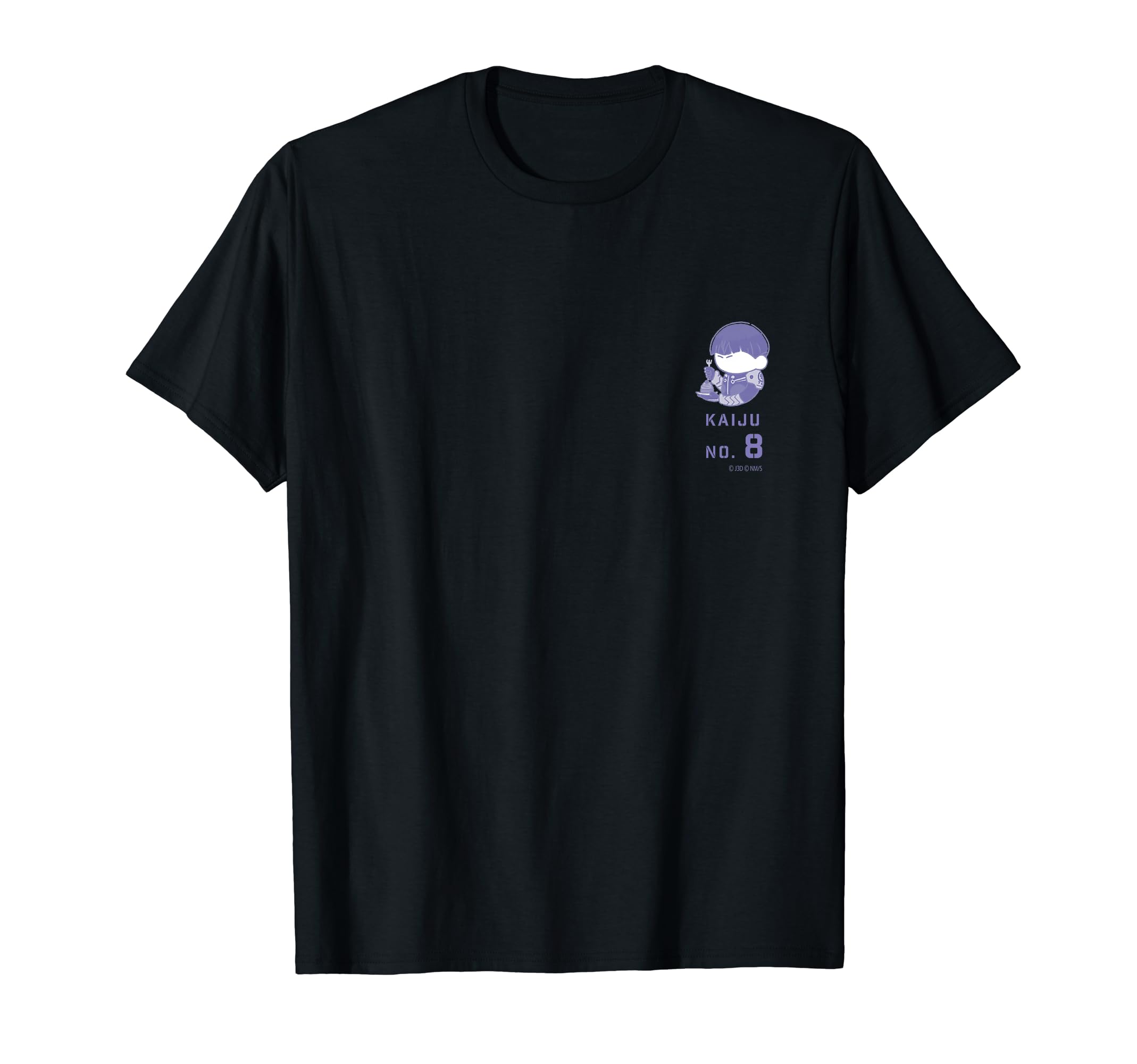 Amazon | 怪獣8号 Tシャツ_いただきます 胸元ワンポイントver._