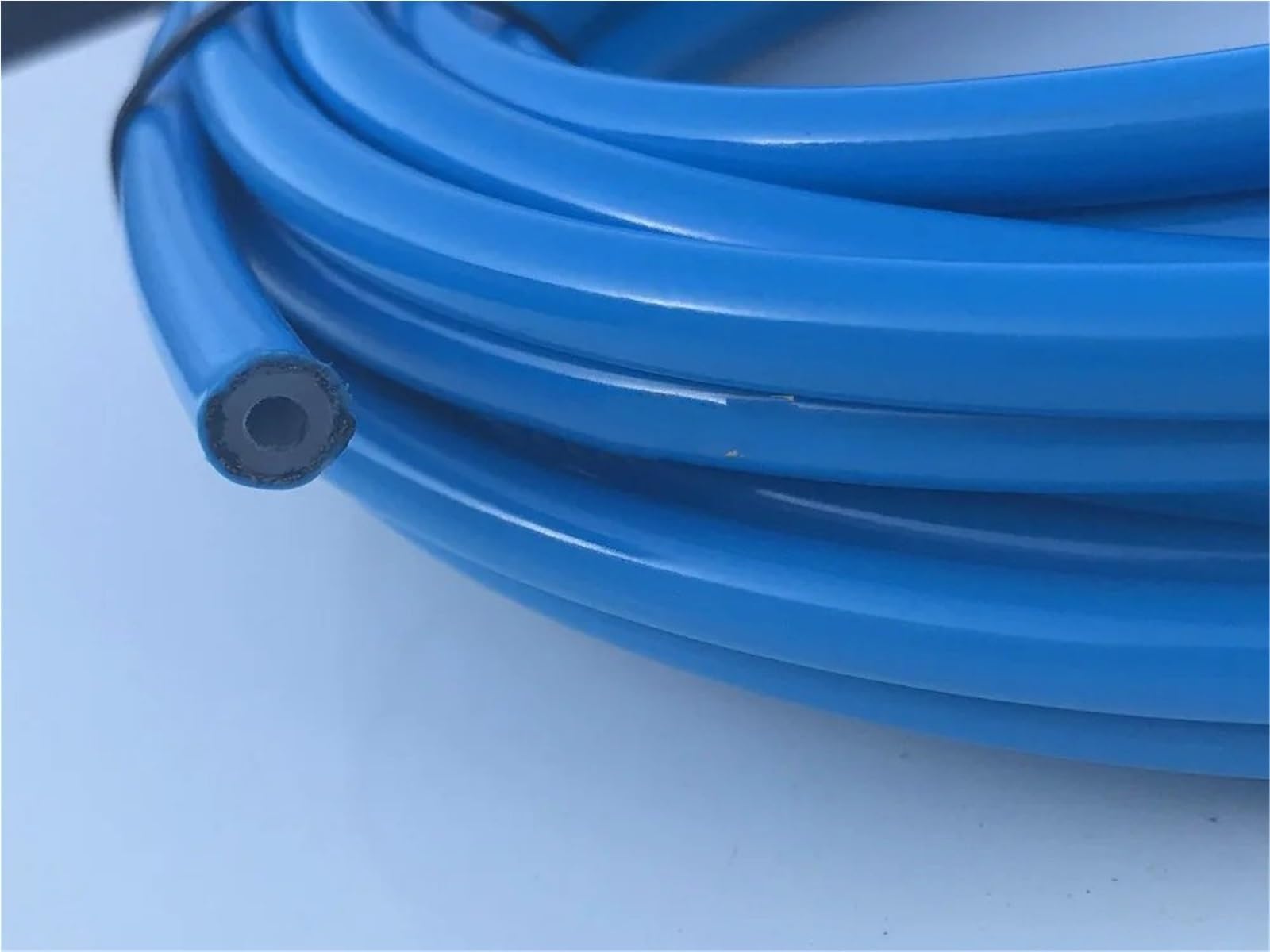 rura hamulcowa 1 M Kolorowy Przewód Hamulcowy Wyścigowy AN3 (3,2 Mm 1/8" ID) Pokryty PVC/PU, Pleciony Z Nylonu Ze Stali Nierdzewnej(Dark blue)