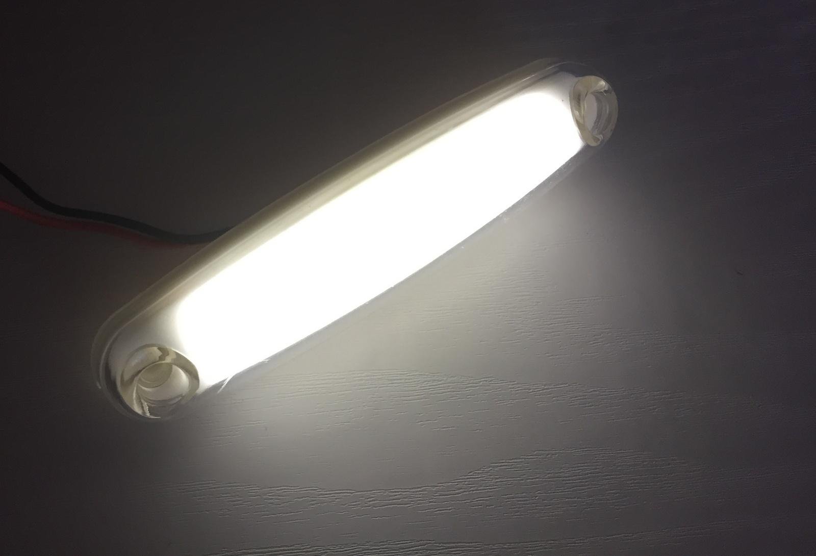 2x Bianco Anteriore Luci Di Posizione Laterali Luce 12/24V - Foto 7