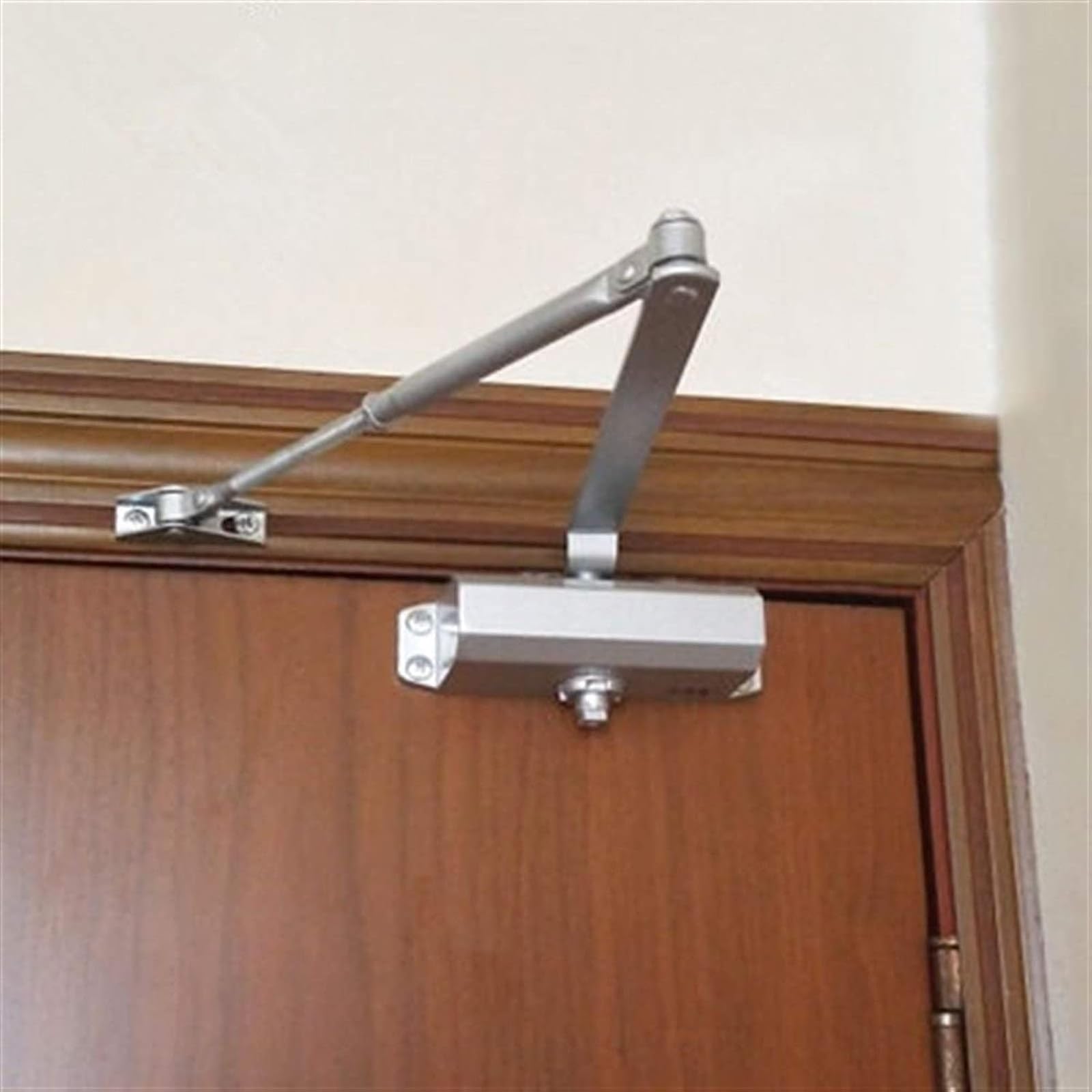 chiudiporta automatico. Chiudiporta automatici Sistema di sicurezza Velocità di chiusura/bloccaggio regolabile In alluminio for mano sinistra e destra