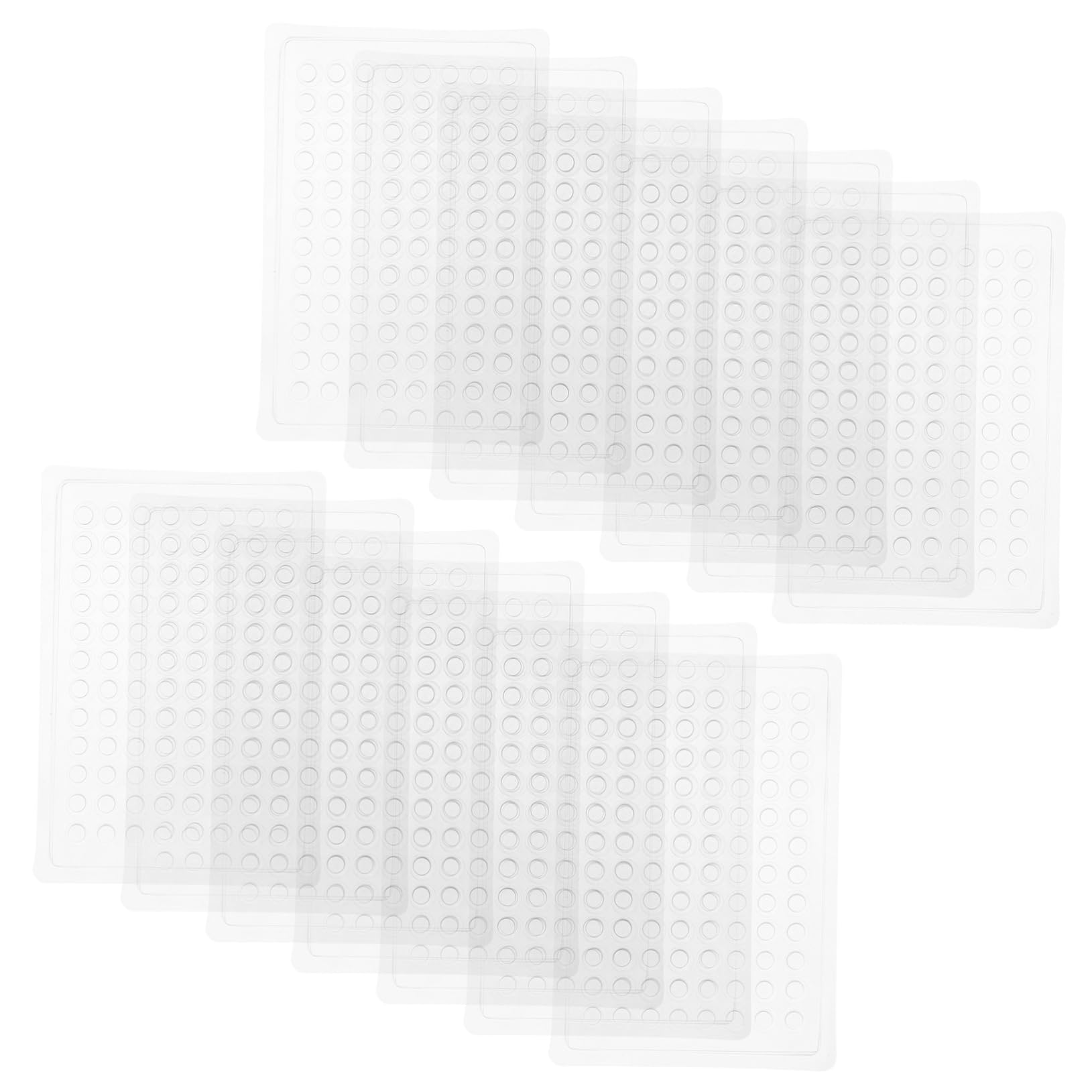 ABOOFAN 3 Set Piastra Di Reazione Della Piastra Del Coagulo Di Laboratorio Piastra Di Coltura Cellulare Vassoio Di Coltura Vassoio Per Colture Cellulari Trasparente Pvc 100 Pezzi*3