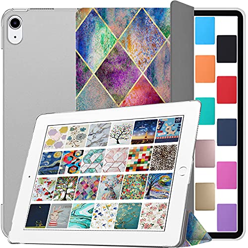 Image of DuraSafe Cases for iPad Air 4th 5th 6th 2020 2022 2024 Gen Air 11 inch A2588 A2589 A2591 A2316 MM9E3HN /A MM9D3HN /A MME23HN /A MM9C3HN /A MM9F3HN /A MYFQ2HN /A MYFM2HN /A MYFR2HN /A MM9N3HN /A - Diamond Grid
