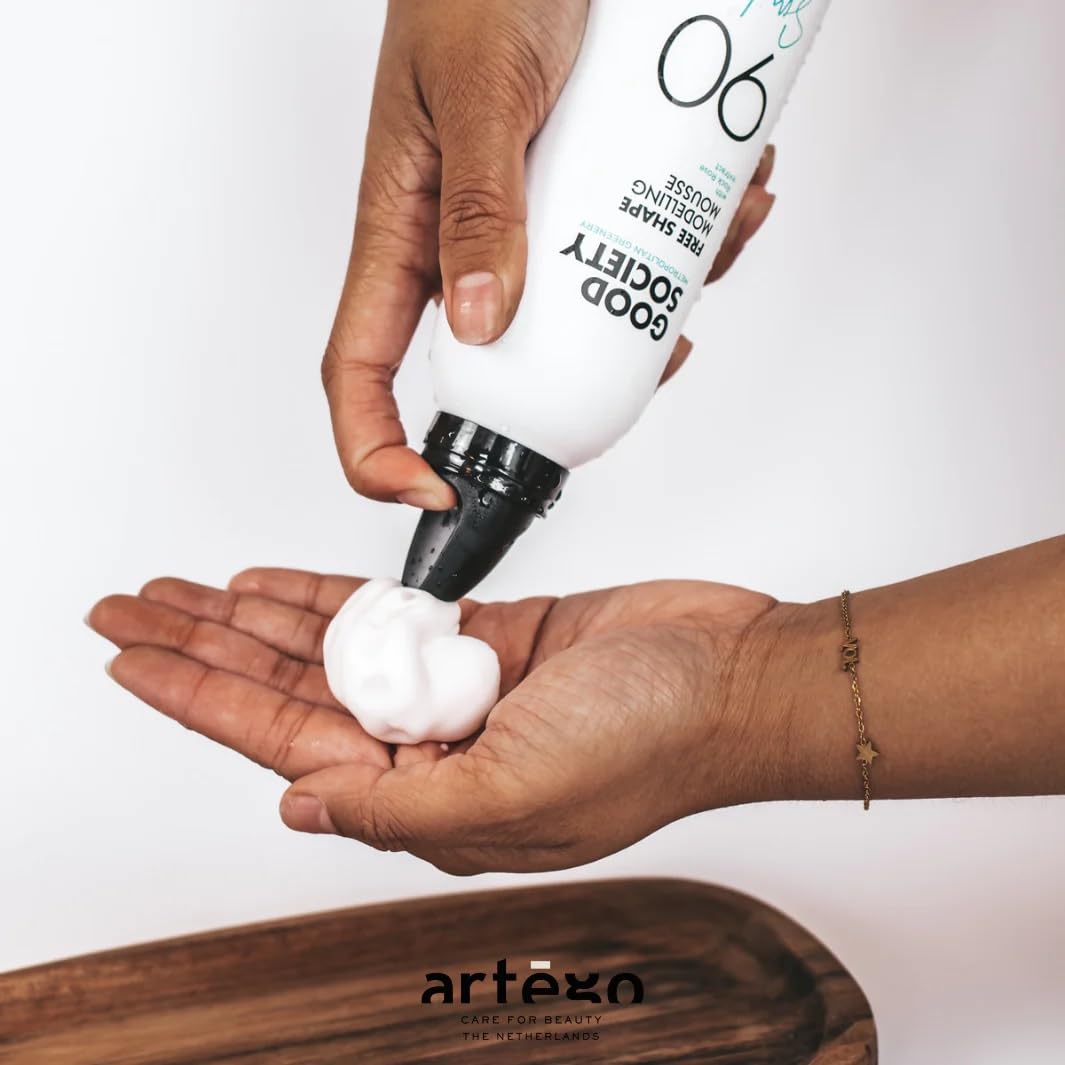 Artego Good Society 90 Free Shape - Mousse modellante, 250 ml, confezione da 1, colore: bianco