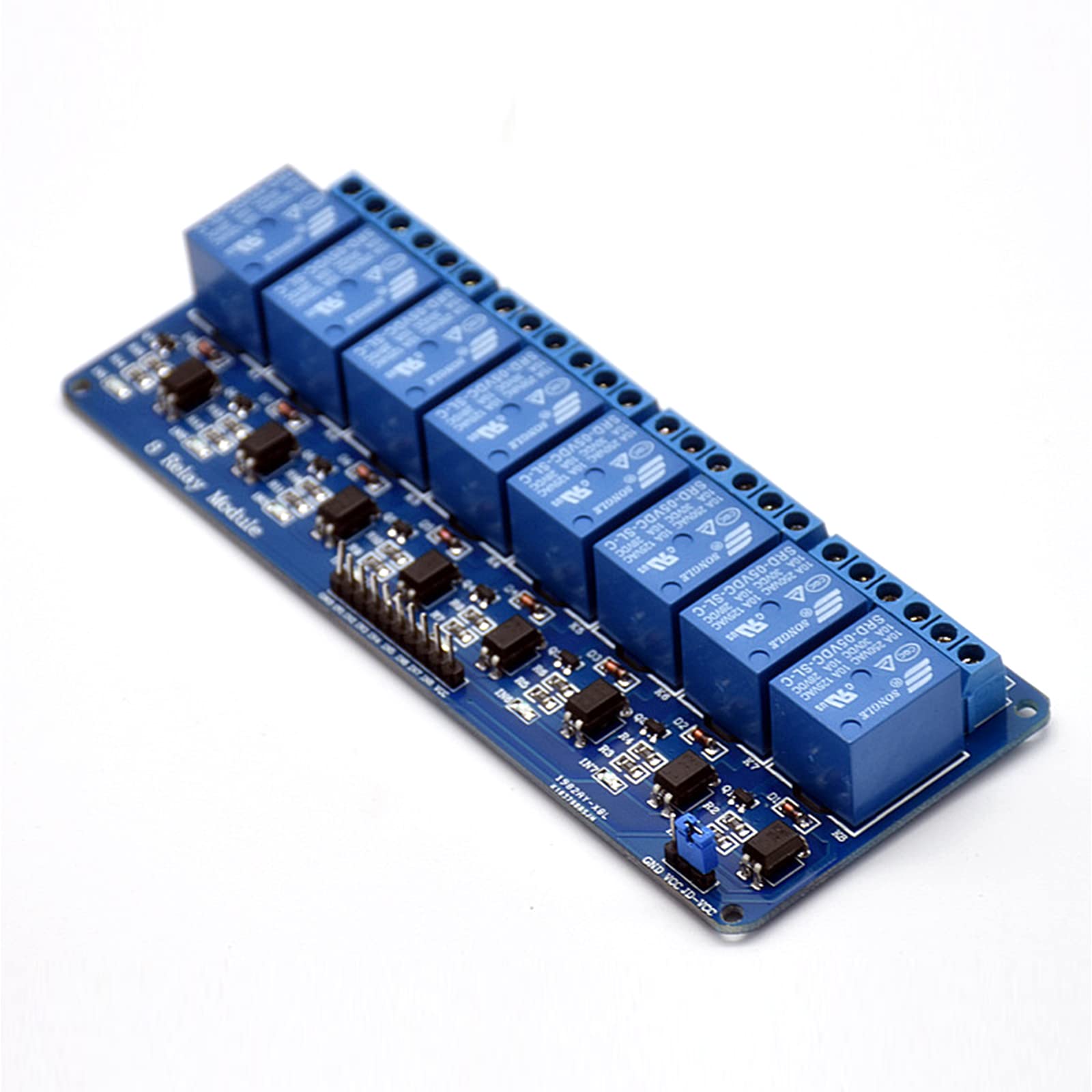 Bebalety Ethernet Relay Controller Module Control Board 8 Channel Relay ...