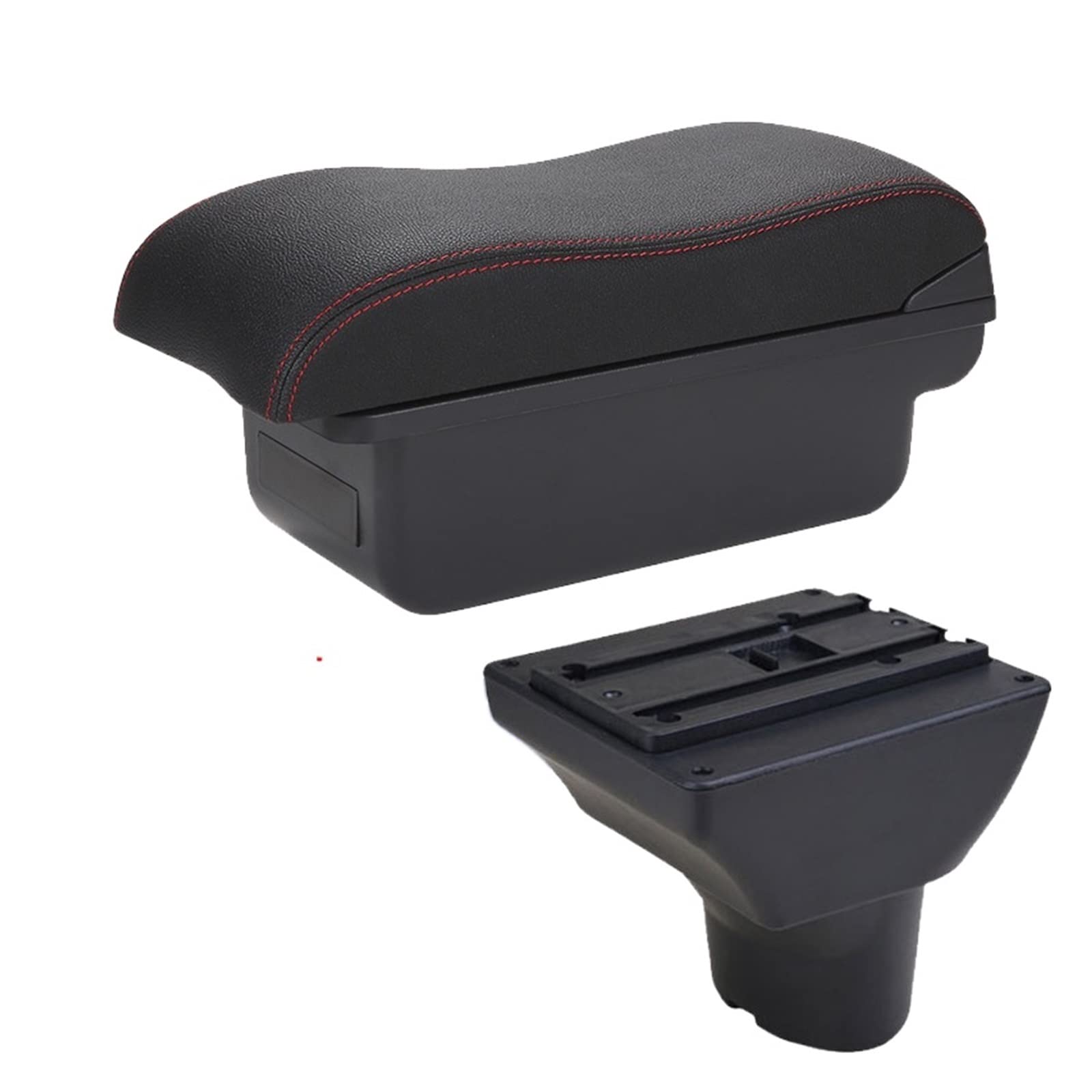 Baiqimv Armrest Box Storage Box Car Accessories Interior Parts Details Retrofit Parts Center Armrest Box For Hyundai I20(C1 NO USB)