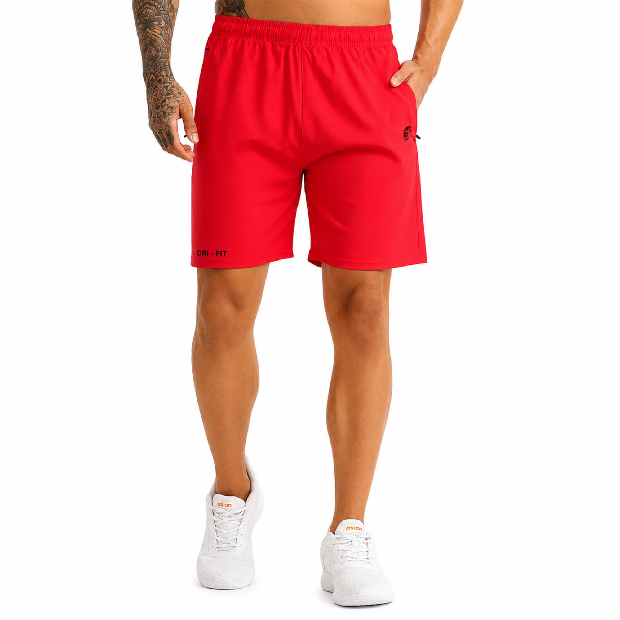 blue star shark Men's Casual Sports Shorts | Gym, Running, Jogging, Yoga, Cycling, Workout & Everyday Wear-picture-18