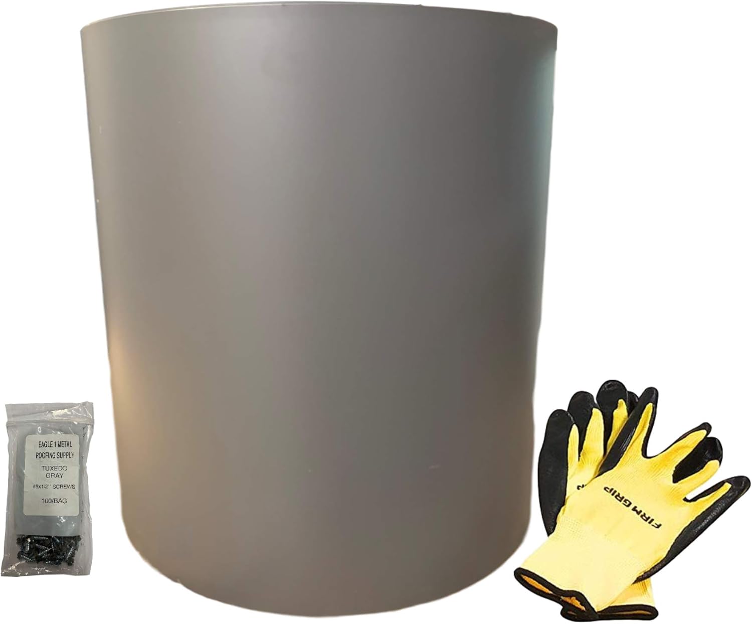 Bеѕt Prоmо EAGLE 1: Heavy Duty 22 Gauge Aluminum Flashing Rolls - 15 Inches Wide x 10 Feet Long General Use, Roofing Flashing, DIY or Contractors (Multiple Sizes in Listing) (1 Roll, Dark Grey)