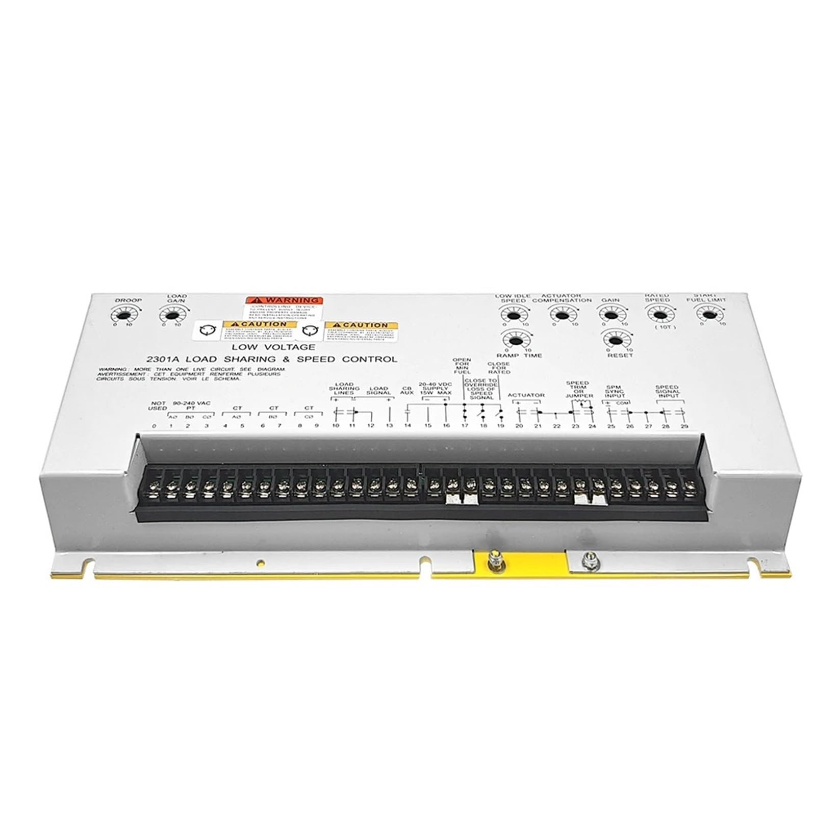 Jdilfunu 2301A 9907-018 Generator Speed Controller Load Sharing Control Unit Governor Panel For Electrical Equipment 1Pcs