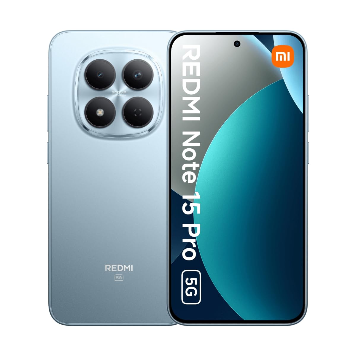 Redmi Note 15 Pro 5G 12+​512 Glacier Blue (No Power Adapter Included)