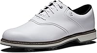 FootJoy Men's FJ Originals Golf Shoes: Timeless Style, Lightweight EVA Outsole, Pulsar LP Cleats for Superior Traction