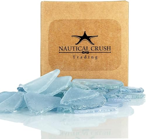 Miniatura 5 de Vidrio de mar  Decoración de vidrio de mar pulido, 11 onzas  Piezas de vidrio de mar a granel para decoración y manualidades de boda  eBook náutico