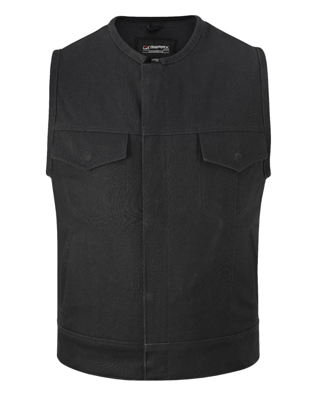 Gilet de moto en coton SOA style chopper cruiser, idéal pour la chasse et la randonnée