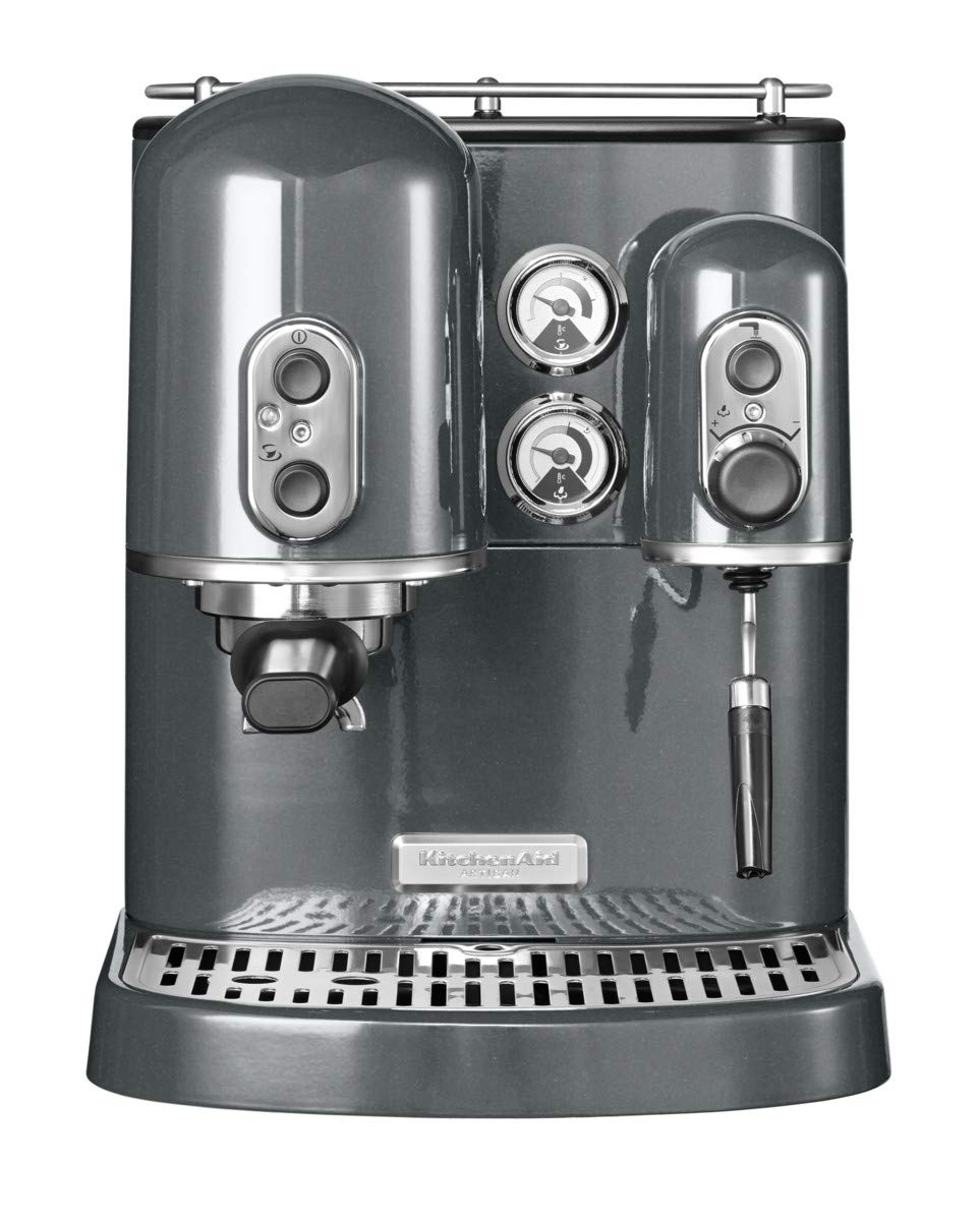 KitchenAid 5KES2102EMS, machine à expresso, argent, 2 litres