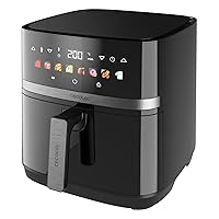 Cecotec Friggitrice ad Aria 8L con Doppia Griglia - Air Fryer Cecofry&Grill Duoheat 8000. 2200W