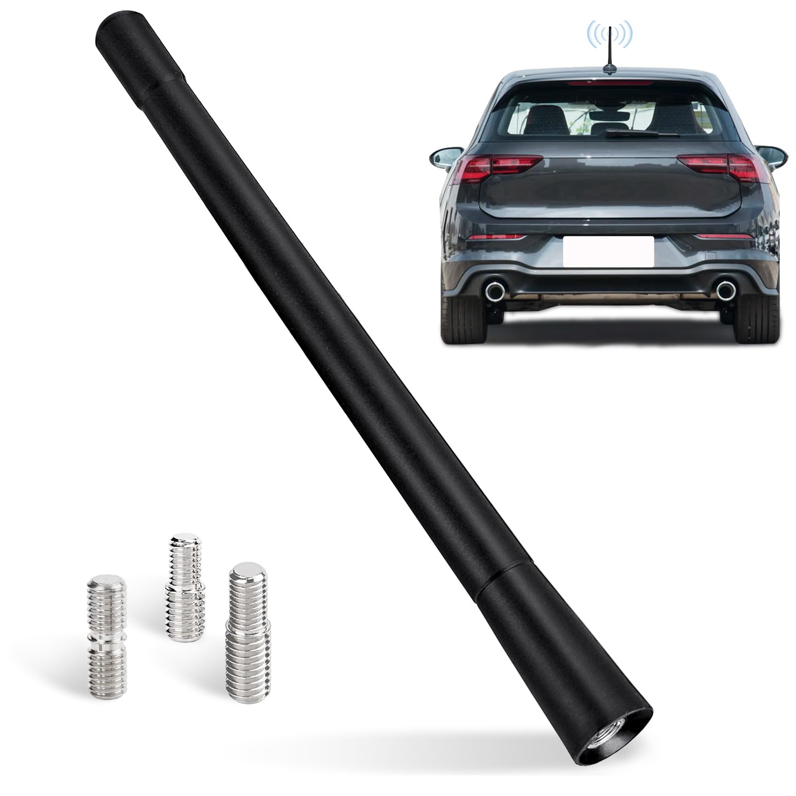 Anteny Radiowe Samochodowe, 18 cm, Krótkie, Dab/Fm/Am, 3 Szruby, Kompatybilne z Wiele Samochodów