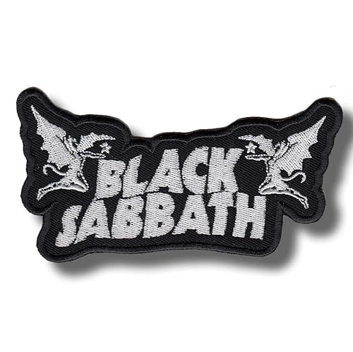 English Metal Band Sabbath Embroidered Patch Badge Applique Iron on