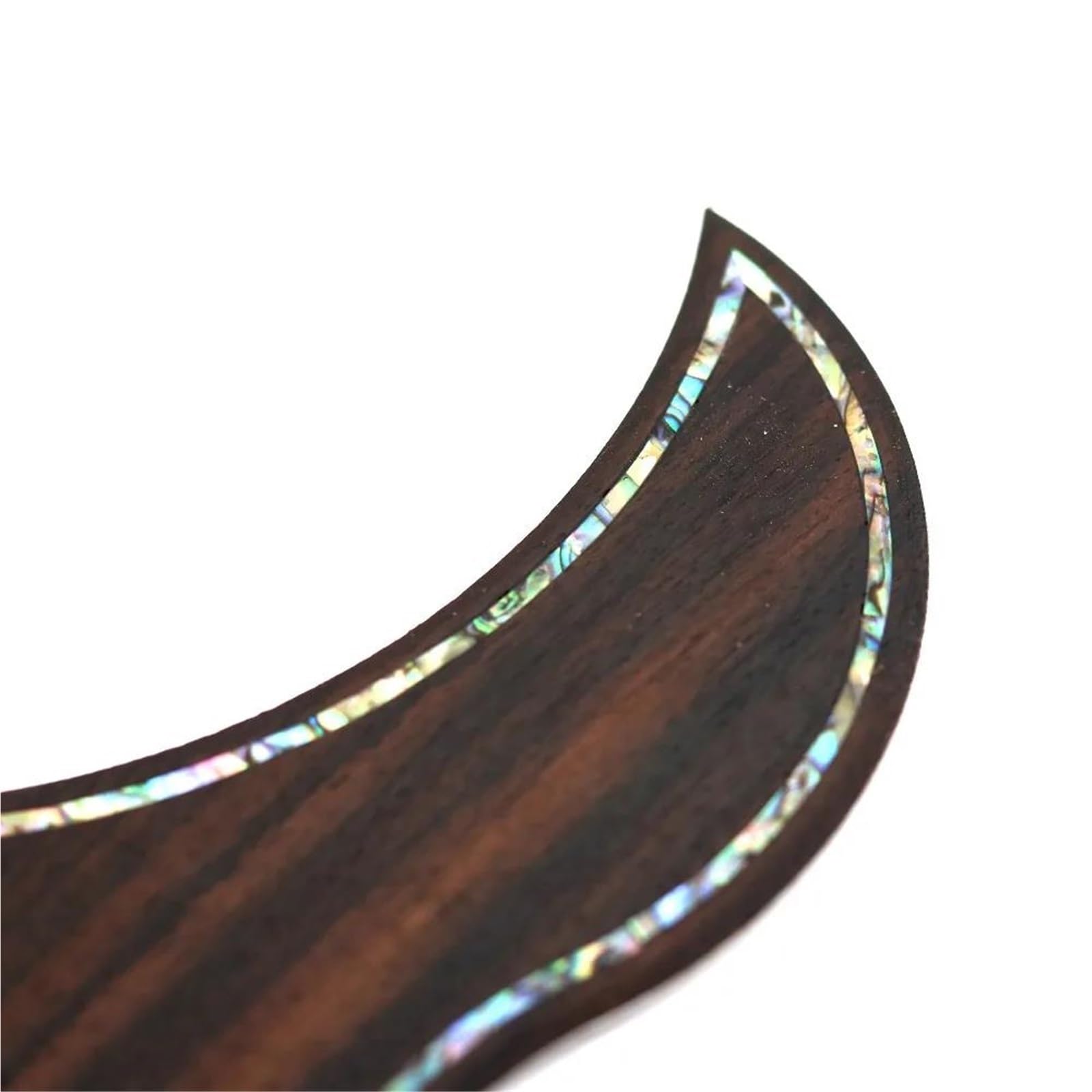 Mały Pickguard Do Gitary Akustycznej Osłona Na Kostkę Do Gitary Akustycznej Z Palisandru Z Powłoką Osłona Na Kostkę Do Gitary Akustycznej Łatwa W Montażu(B)