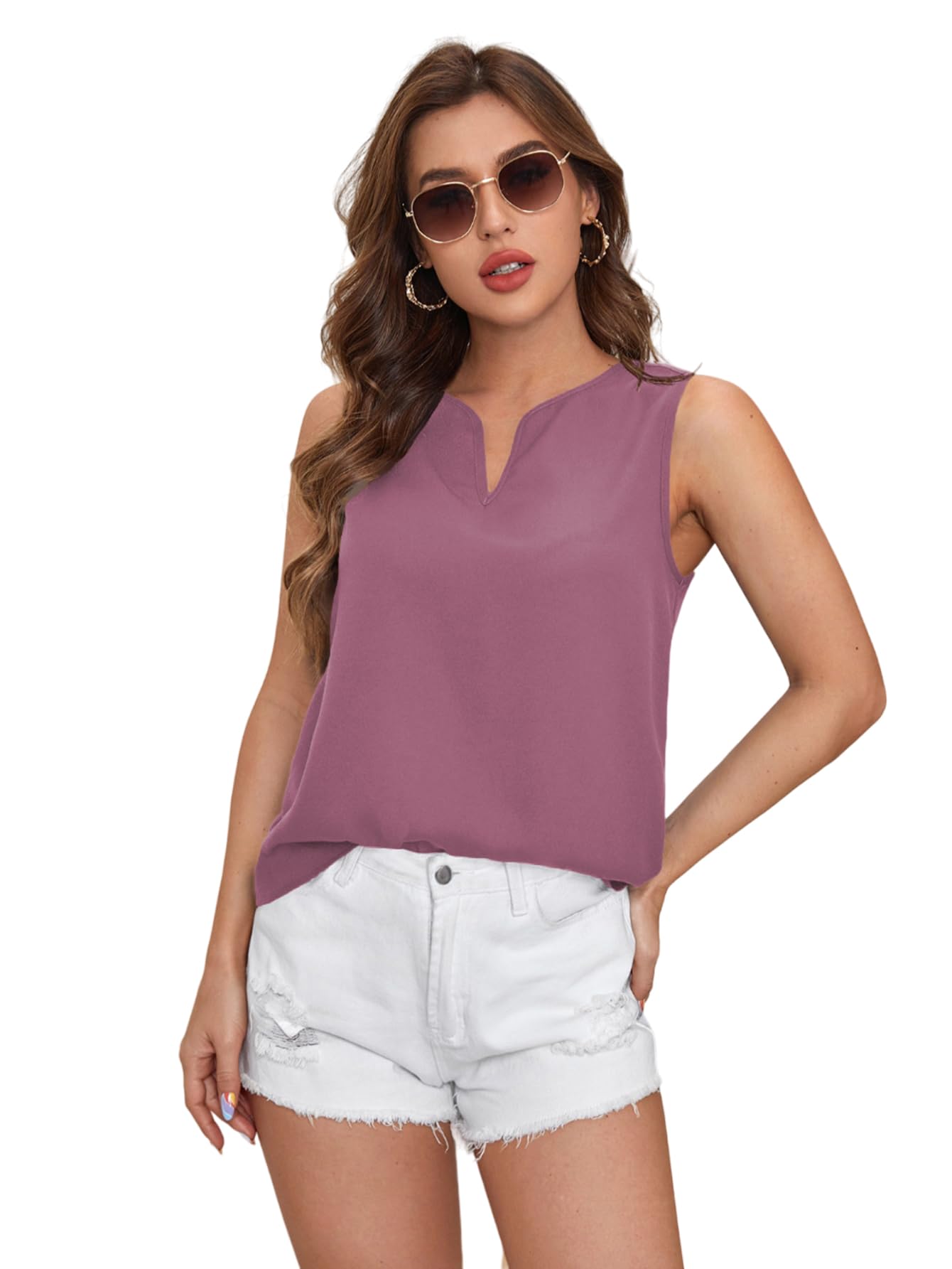 kotty Women's Solid Regular Fit Fashion Vest-picture-35