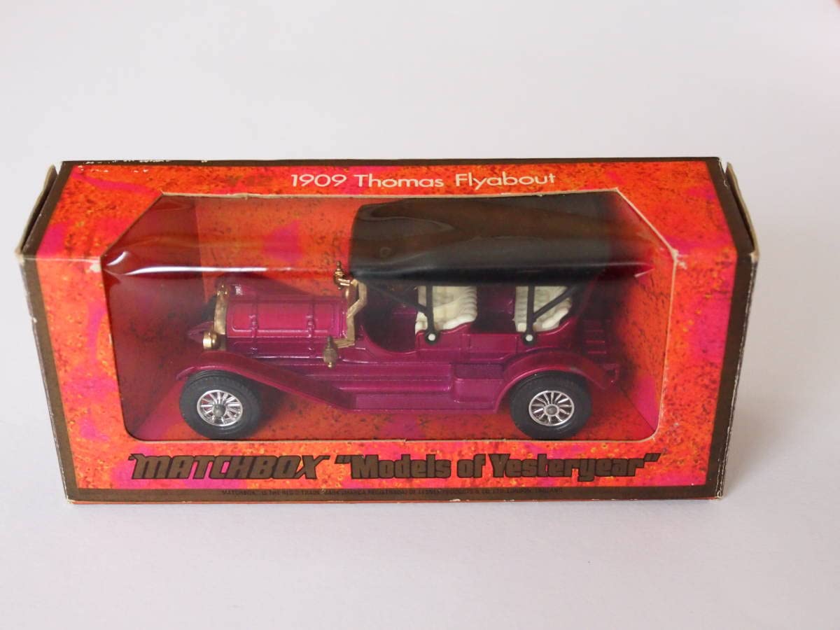 1909トーマスフライアバウトマッチボックスモデルズ of yesteryear 1909トーマスフライアバウトマッチボックスモデルズ of