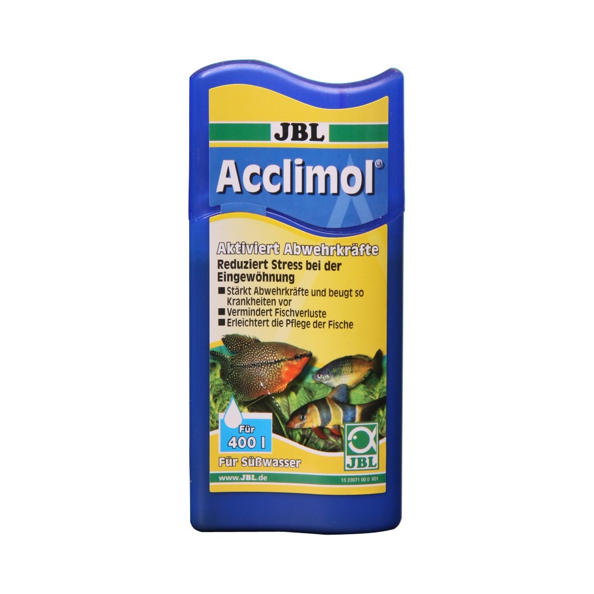 JBL uzdatniacz wody do nowo zakładanych akwariów słodkowodnych, Acclimol, 100 ml