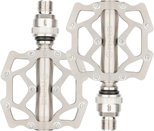 Miniatura 1 de 1 par MTB aleación de titanio pedal ultraligero montaña bicicleta pedal titanio carretera barril eje eliminación rápida rodamiento pedal