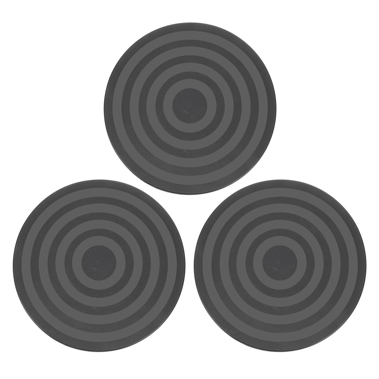Roulements à billes en acier pour support pivotant rotatif 20,3 cm noir