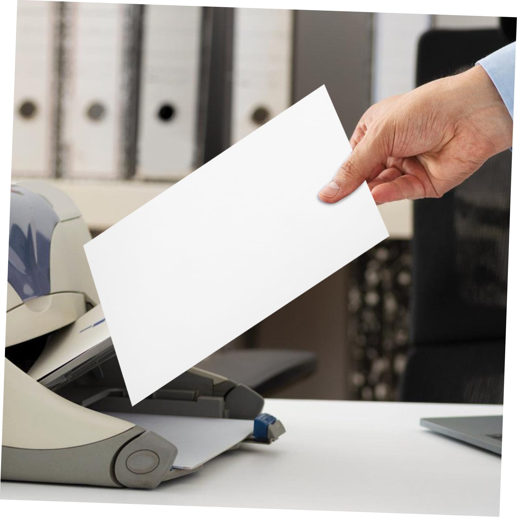 Papier Cartonné A4 Blanc 100 Feuilles pour Impression et Dessin