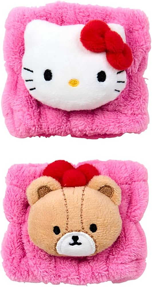 lily サンリオ 作家 テディベア ハンドメンド ぬいぐるみ 猫 ポーチ