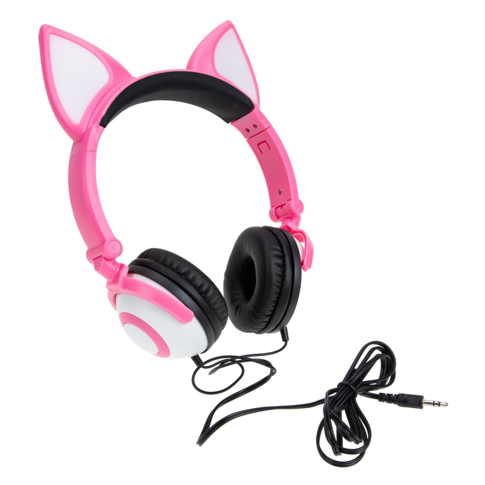 jojofuny Cuffie Orecchie Di Gatto Regolabili Per Ragazzo Ragazza Cuffie Per Cellulare Design Adorabile Basso Consumo Energetico Del Suono Confortevoli Paraorecchie Proteici
