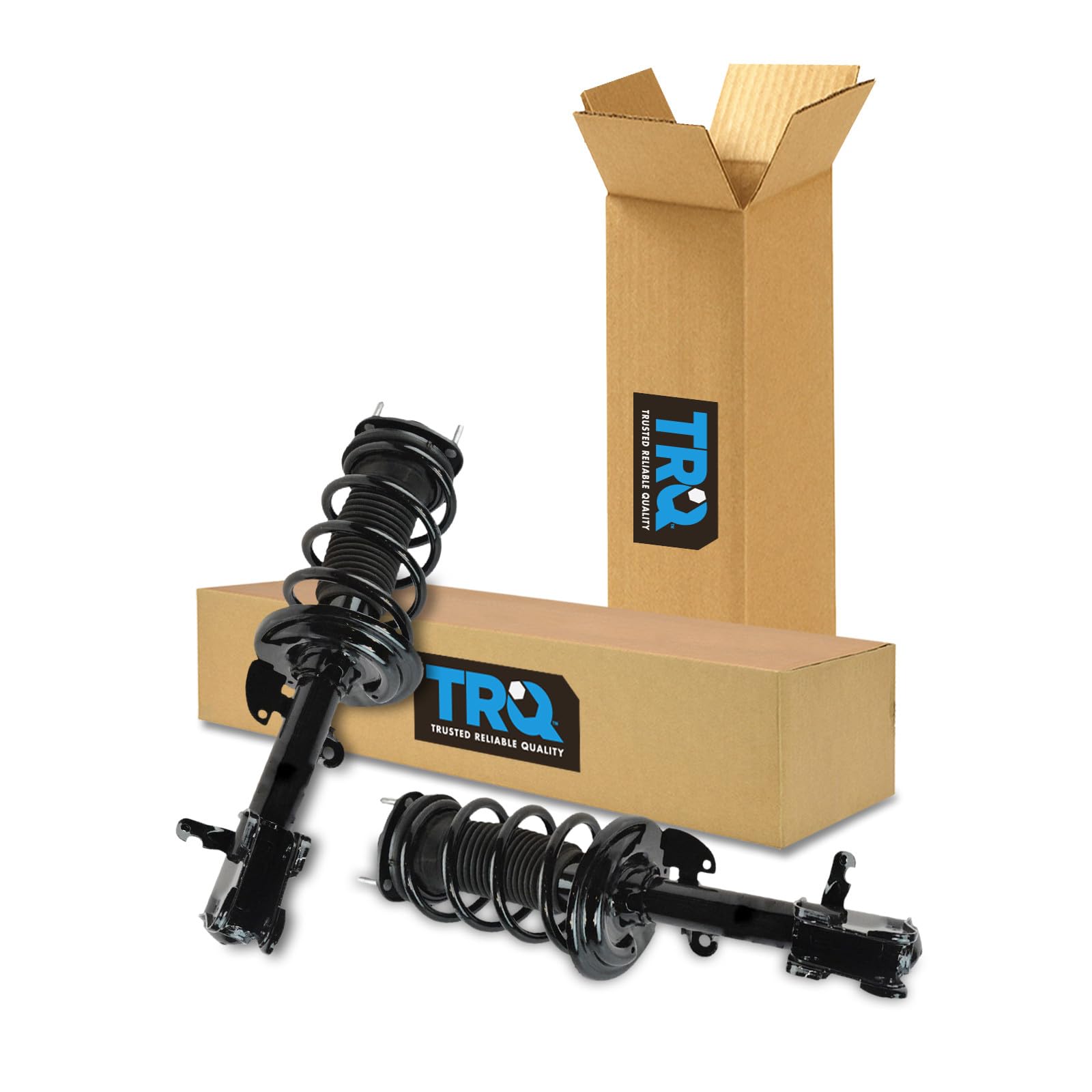 TRQ Front Strut and Spring Assembly Set 2 Piece