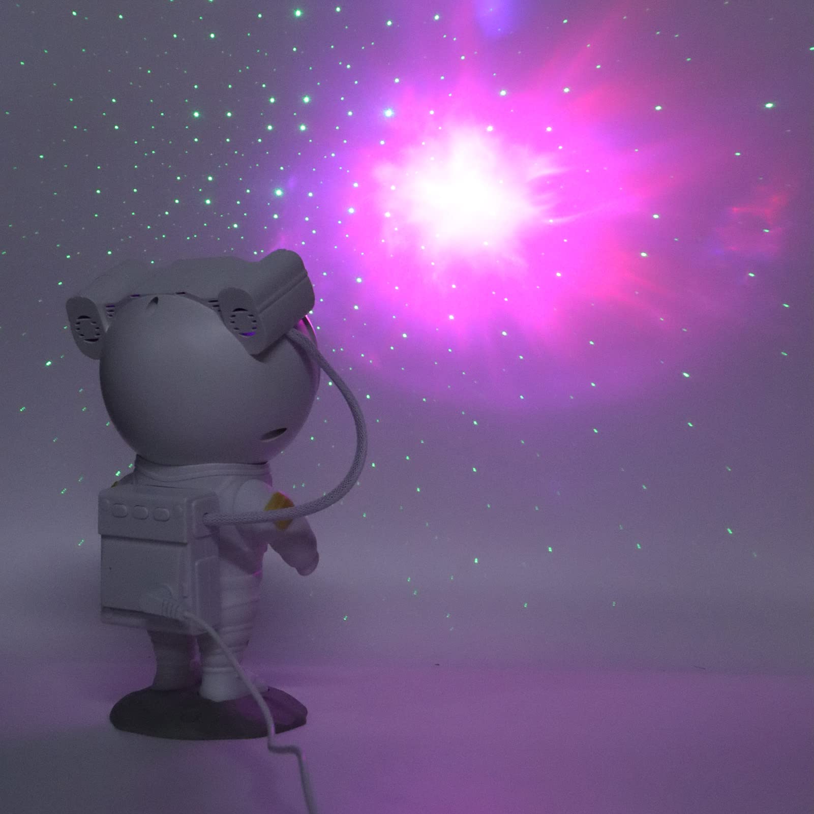 Star Projector Night Lights, Astronaut Star Projector Light Kids Room Decor Proyector de Luz con Control Remoto, 8 Efectos de Proyección, Ajuste de 360°, Regalos para Niños Y