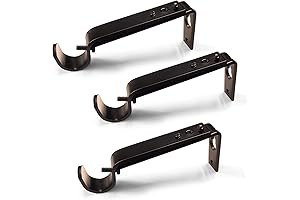 IHRDNNR Curtain Rod Holders: Extend Rod Support Beyond the Wall