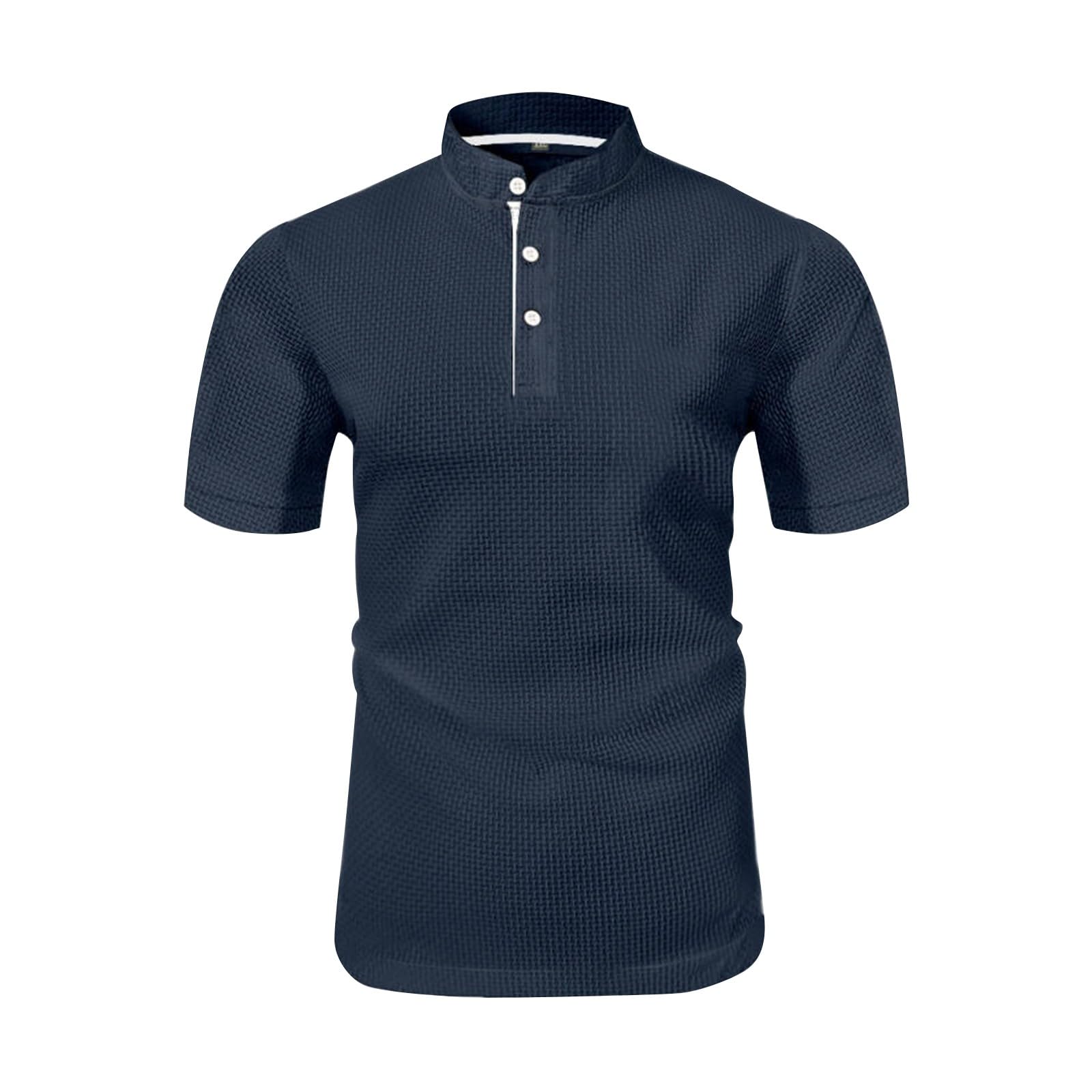 Polo Golf Hombre, Moda Poliester Grandes Pack Polos Hombre Manga Corta, Deporte Trekking Slim Fit — view 7