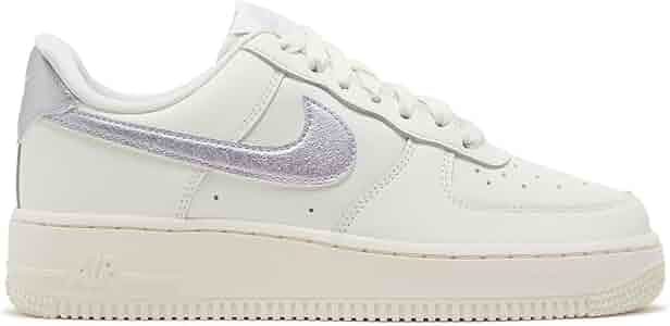 Amazon.com | Nike Air Force 1 Womens Sail/Oxygen Purple Size