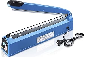Impulse Heat Sealer Poly Bag Heat Sealer Sealing Machine Heat Seal Closer...