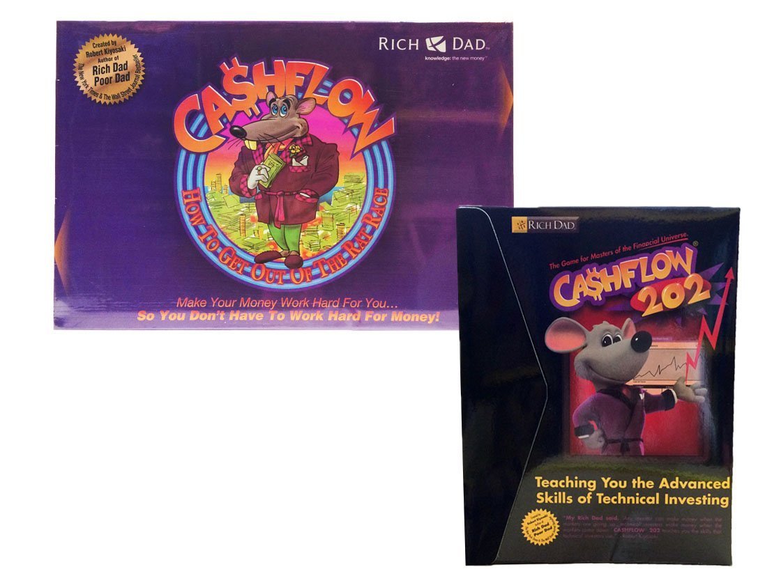 Amazon | CashFlow Set 101+202 戦略ボードゲーム Rich Dad Poor Dad