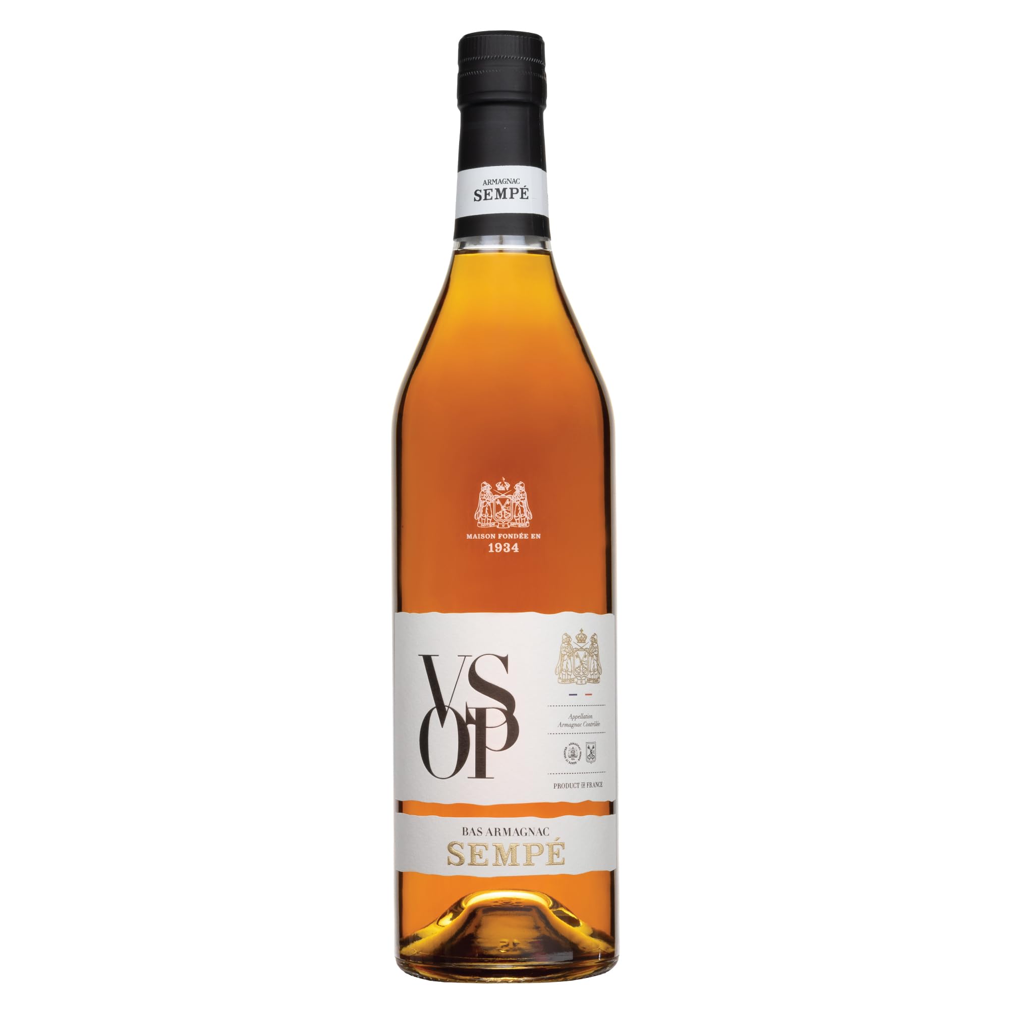 Sempé Bas Armagnac Brandy VSOP - 70cl, 40% ABV - Cask Aged - Enjoy Neat, with a Mixer or in a Cocktail - Ideal Brandy Gifts for Men or Women