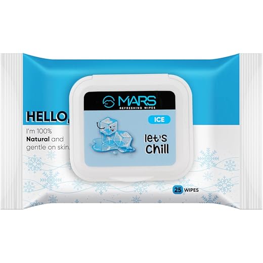 MARS Refreshing Wet Wipes 25 Wipes