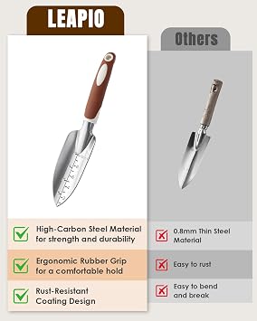 Gardening Gifts for Women Men, 12PCS Heavy Duty Garden Tools Set with Large Garden Bag and Gloves Pruning Shears, Unique Birthday Easter Gardening Gifts for Mom Dad Boyfriend Planting Lovers