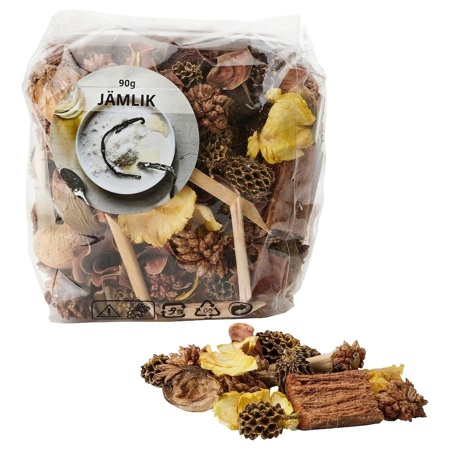 Scented potpourri, Vanilla/light beige, 60 g (1)