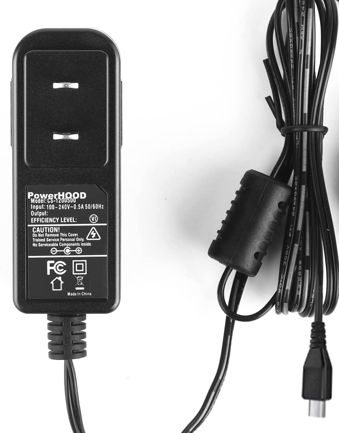 Amazon.com: PowerHOOD 9V 2A USB Type C AC/DC Adapter Compatible