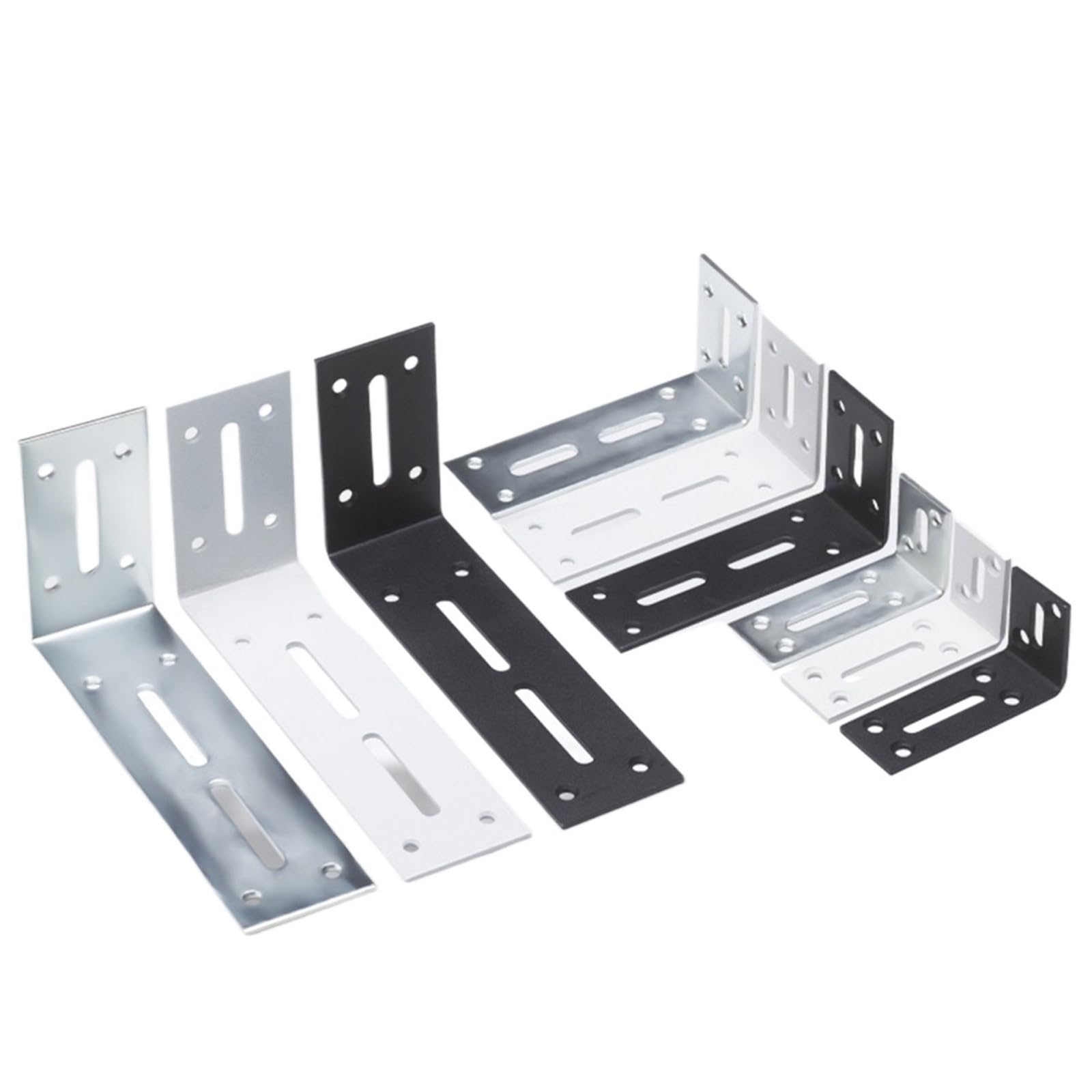 Soporte De Ángulo De 90 Grados De Acero Inoxidable, Soportes De Esquina, Sujetador De Junta, Muebles, Puertas, Gabinetes, Pantallas De Pared Con Tornillos