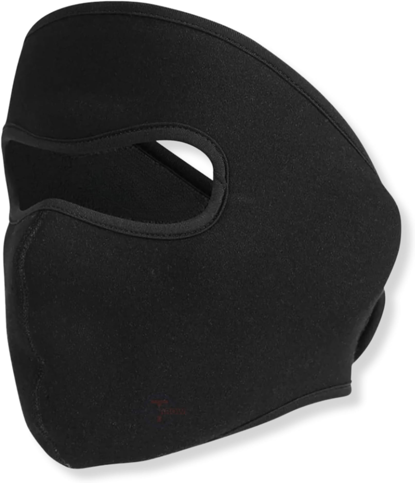 Tomorrow Premium Cotton Breathable, Stretchable Face Cover Mask for Summer, Dust, Sun Protection, Bike Riding, Helmet Fit & All Outdoor Activity (Plain Rider Mask), Black