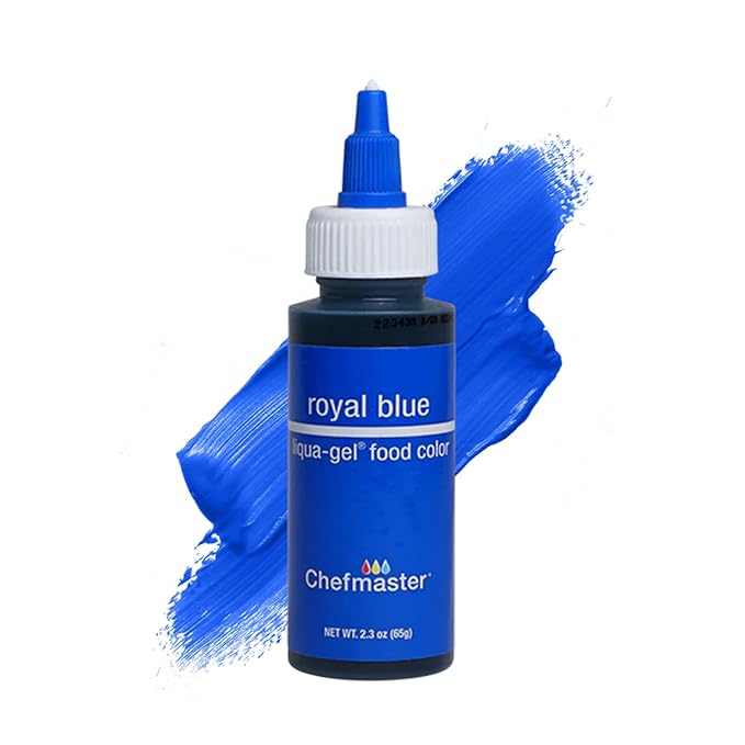Chefmaster Royal Blue Liqua-Gel® Food Coloring | Vibrant Color |